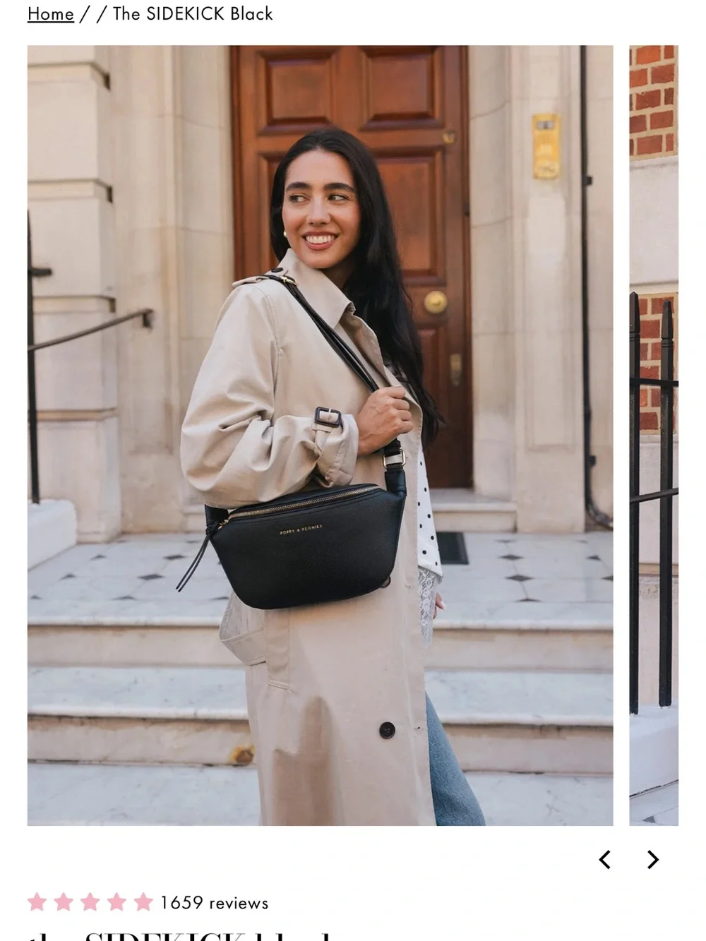 Poppy & Peonies Sidekick Bag